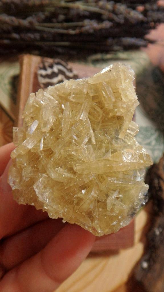 Gorgeous Golden Barite From Romania - Earth Family Crystals