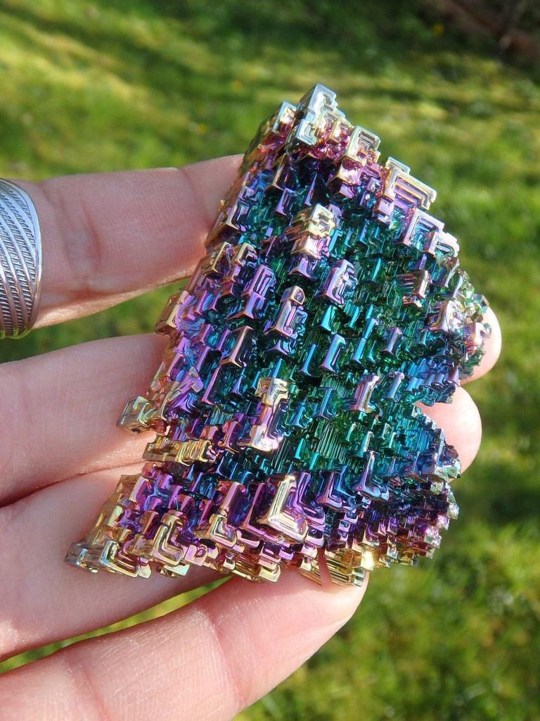 Large & Gorgeous Galactic Rainbow Bismuth Specimen - Earth Family Crystals