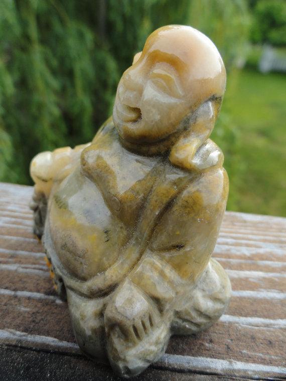 BUMBLE BEE JASPER Buddha~Eases Emotional Stress,Protects,Boosts Energy* - Earth Family Crystals