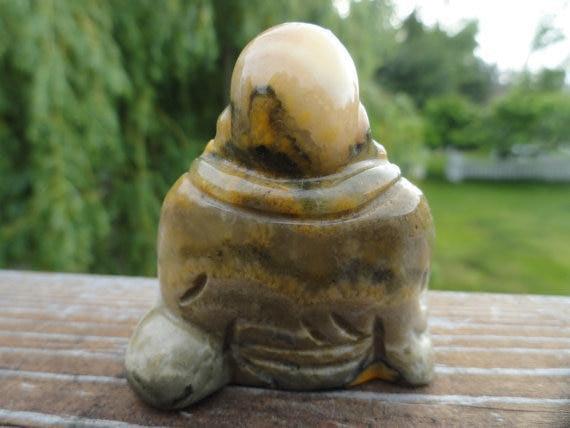 BUMBLE BEE JASPER Buddha~Eases Emotional Stress,Protects,Boosts Energy* - Earth Family Crystals