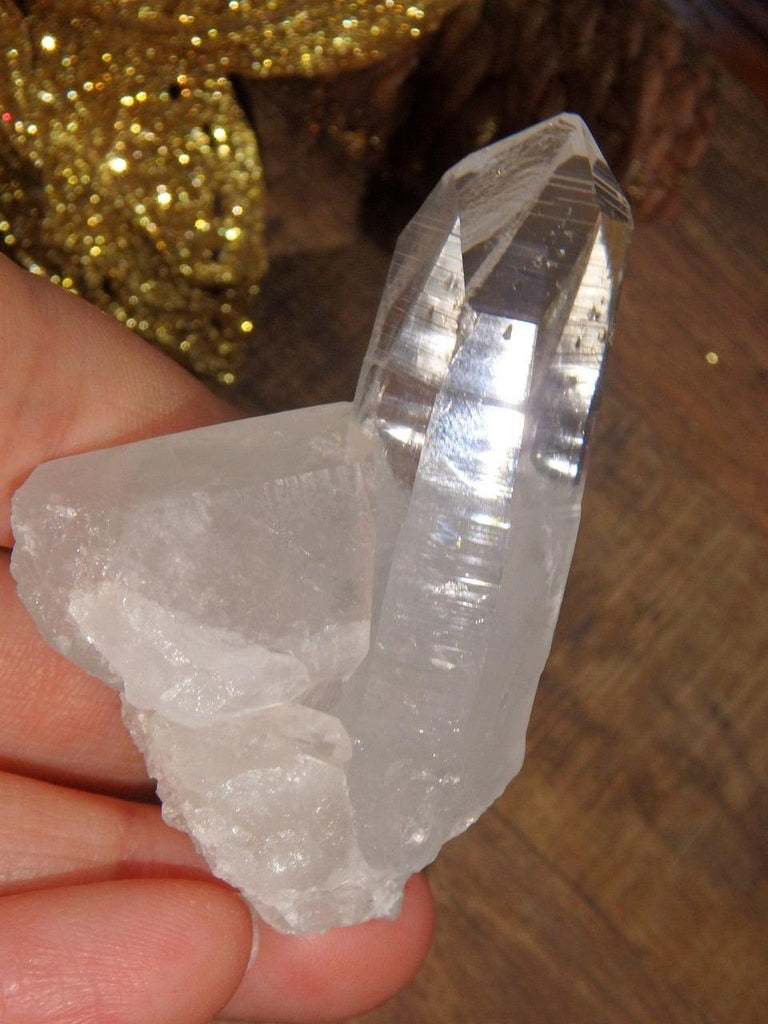 Stunning Arkansas Clear Quartz Cluster Specimen - Earth Family Crystals