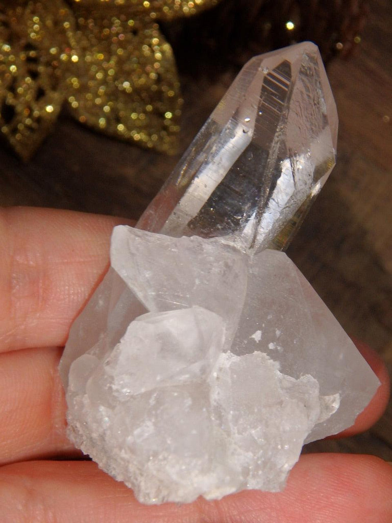 Stunning Arkansas Clear Quartz Cluster Specimen - Earth Family Crystals