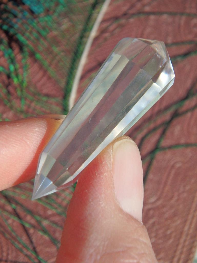 Vogel Style Clear Quartz Mini Wand - Earth Family Crystals