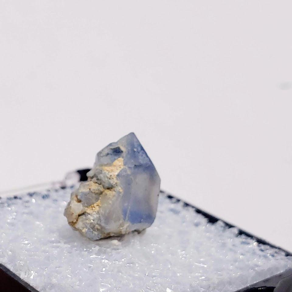 Rare Dumortierite & Quartz Mini Point From Brazil in Collectors Box #3 - Earth Family Crystals