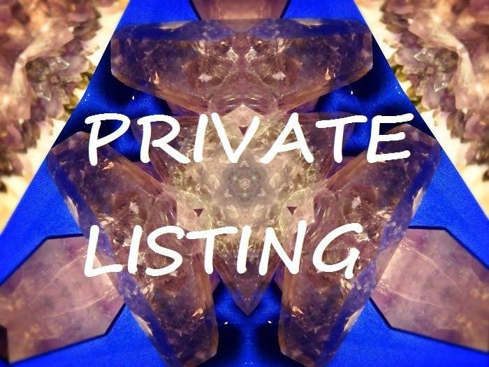 **PRIVATE LISTING For Addahia - Earth Family Crystals