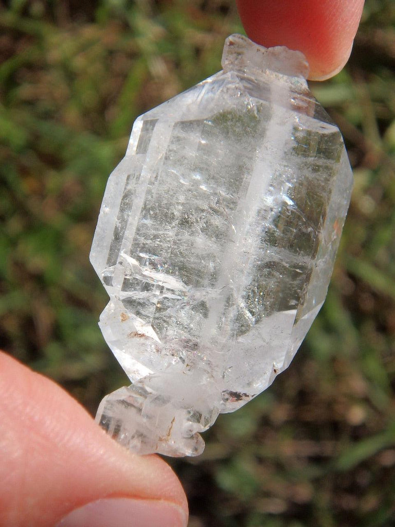 Extreme Brilliance Healing Faden Quartz Hand Held Specimen 1 - Earth Family Crystals