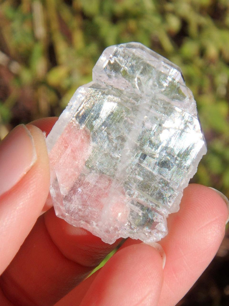 Extreme Brilliance Healing Faden Quartz Hand Held Specimen 5 - Earth Family Crystals