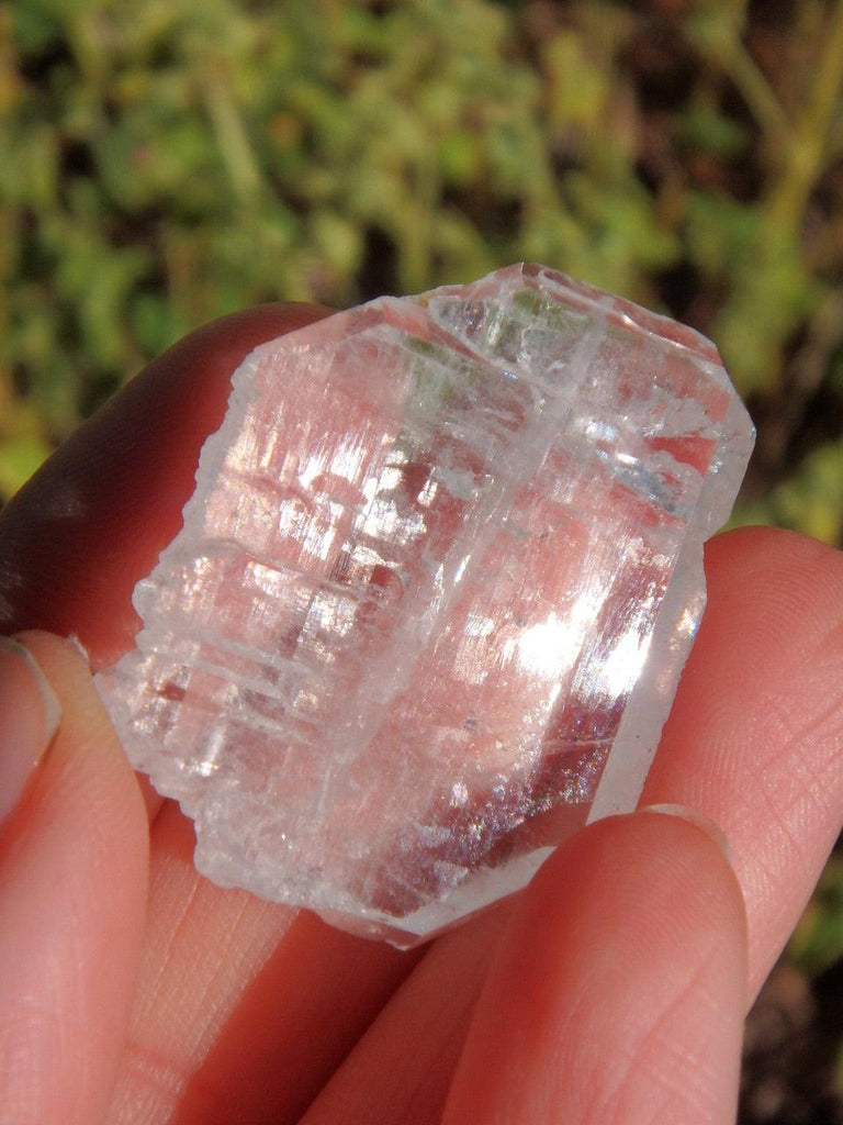 Extreme Brilliance Healing Faden Quartz Hand Held Specimen 5 - Earth Family Crystals