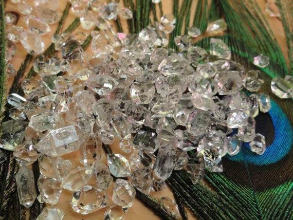SET OF 29 HERKIMER DIAMOND MINI CRYSTALS - Earth Family Crystals