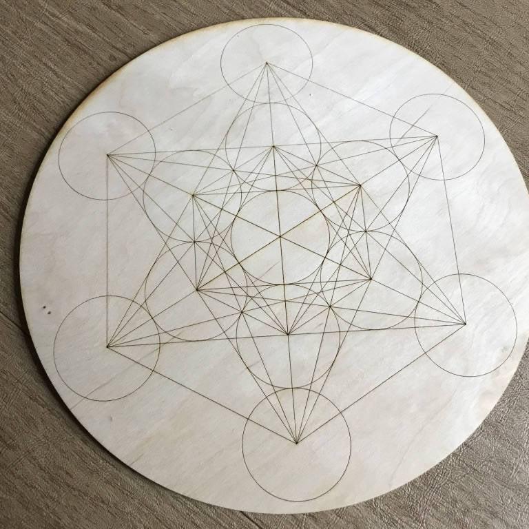 Metatron's Cube Crystal Grid   