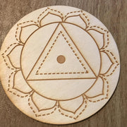 Solar Plexus Chakra Crystal Grid  