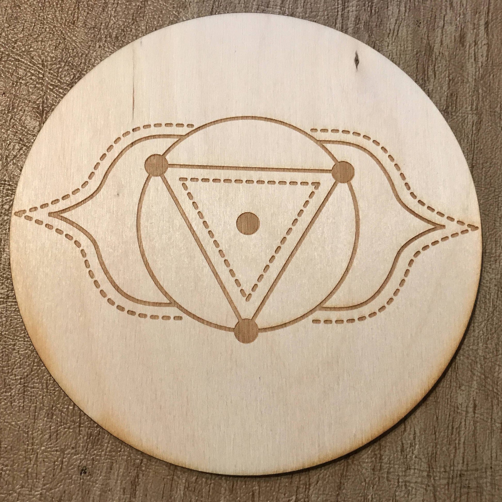Third Eye Chakra Crystal Grid  