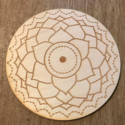 Crown Chakra Crystal Grid 