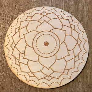 Crown Chakra Crystal Grid 