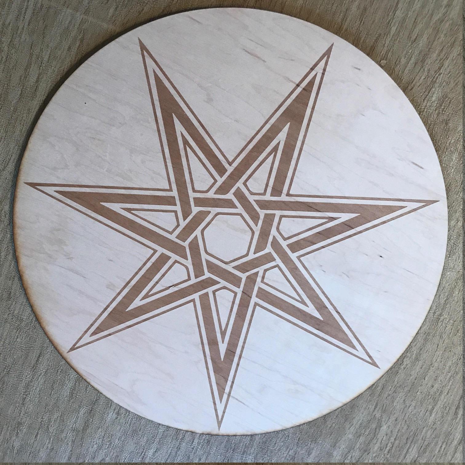 Faery Star Crystal Grid - Earth Family Crystals