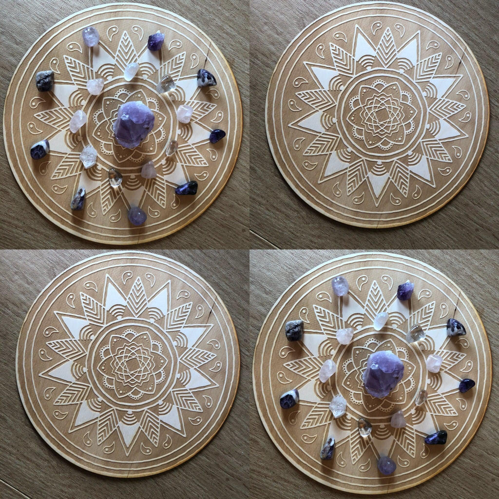 Mandala Crystal Grid #9 