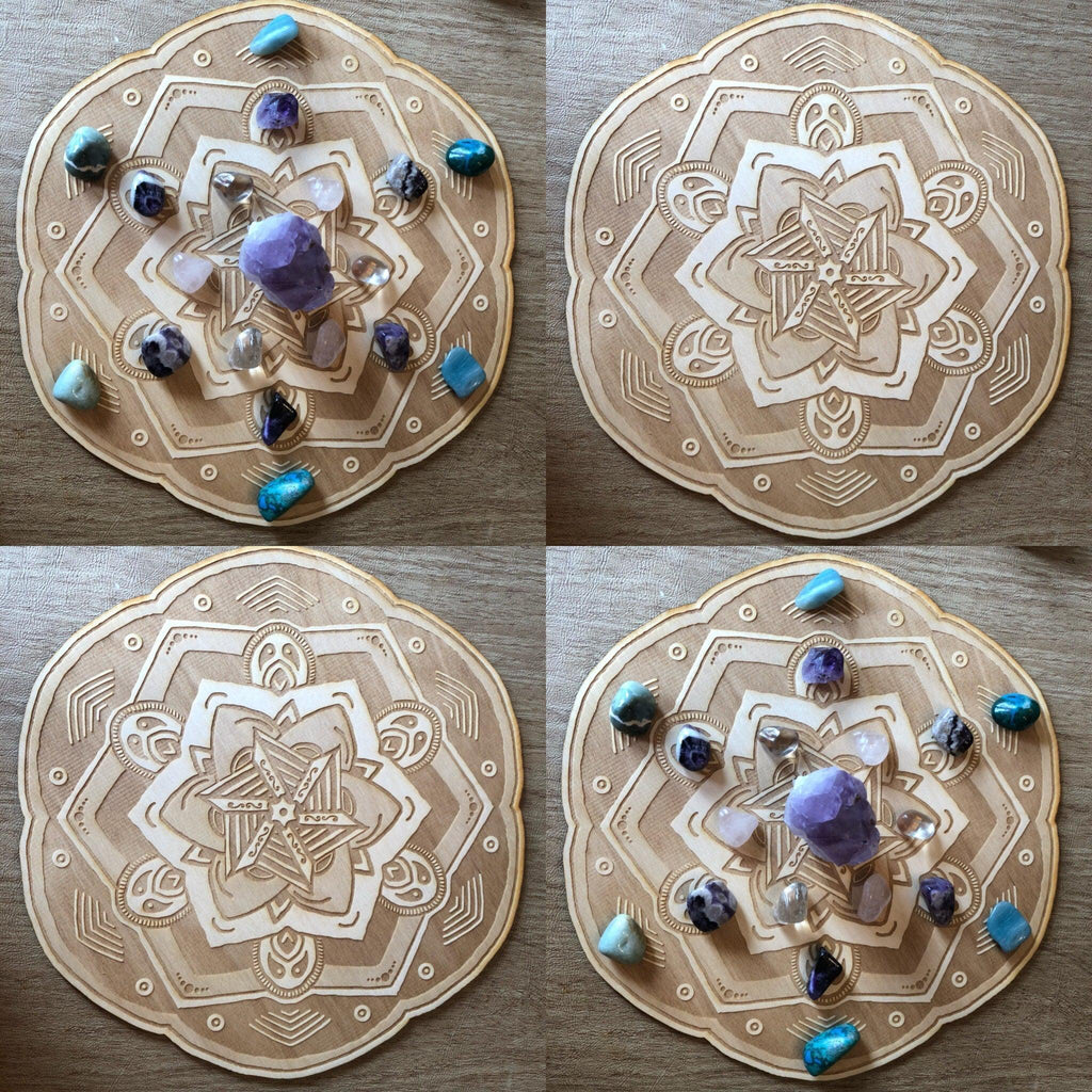 Mandala Crystal Grid #8 