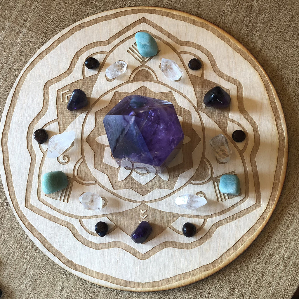 Mandala Crystal Grid #10 
