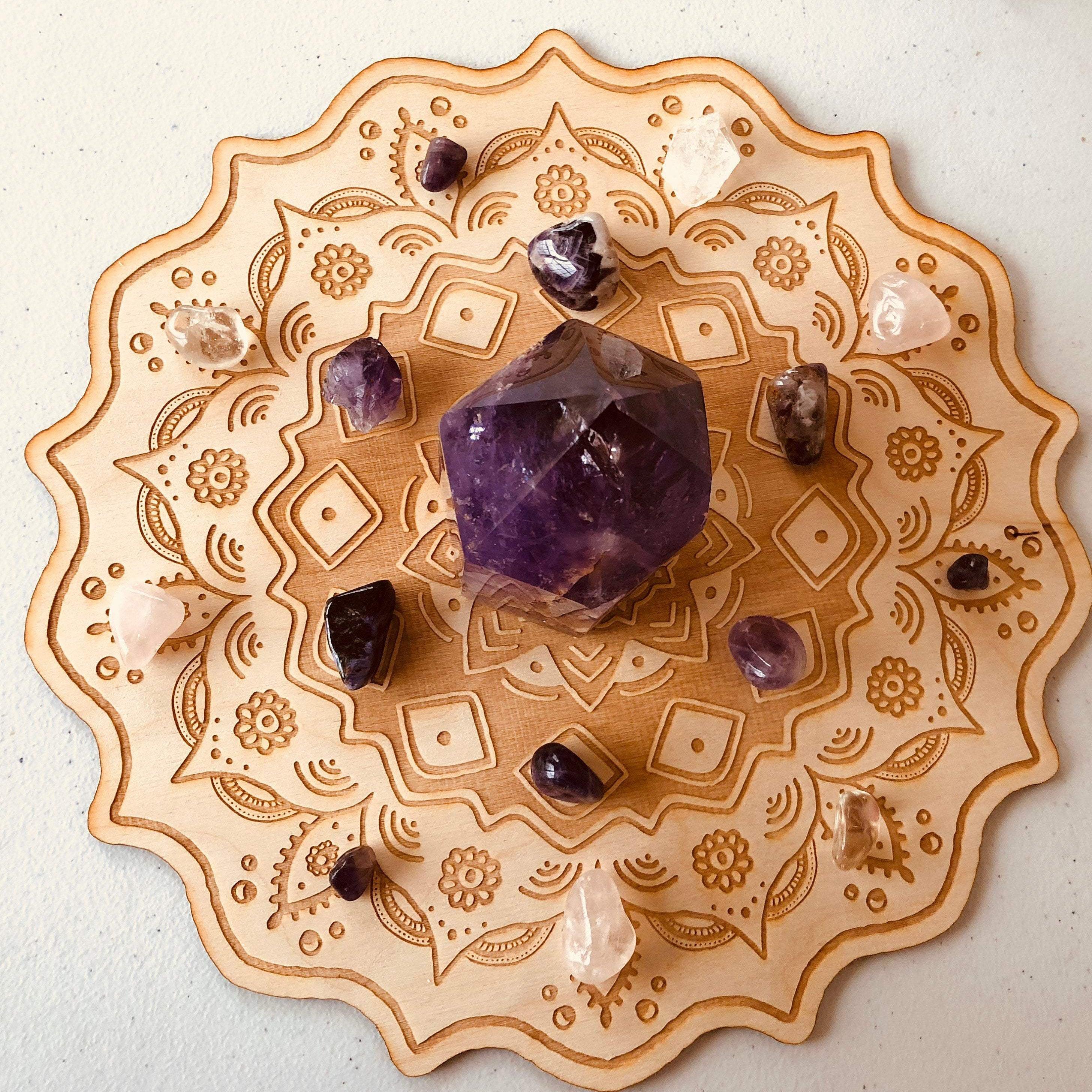 Mandala Crystal Grid #7