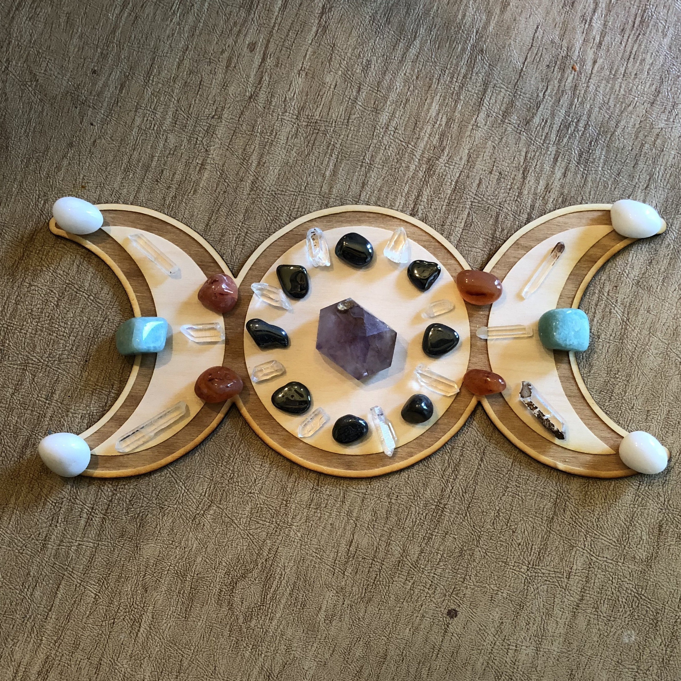 Triple Moon Crystal Grid 
