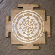 Sri Yantra Crystal Grid #3 - Earth Family Crystals