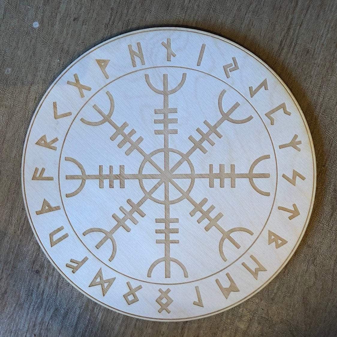 Helm of Awe Crystal Grid  