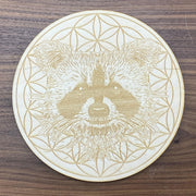 Raccoon Crystal Grid   