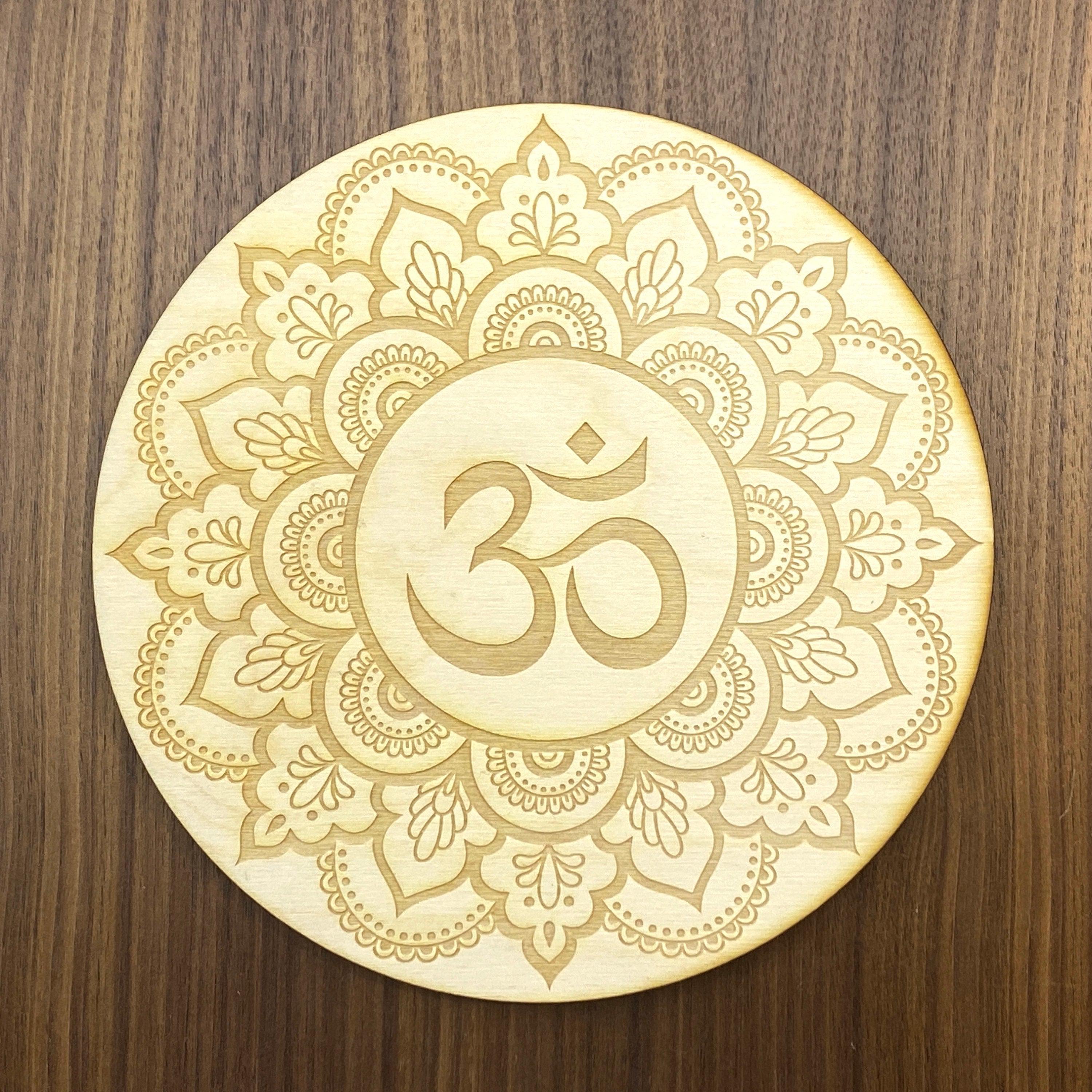 Mandala Om Crystal Grid #22