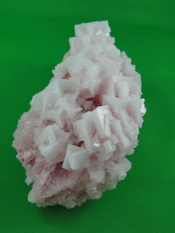 Large Intricate Sweet PINK HALITE CLUSTER* - Earth Family Crystals