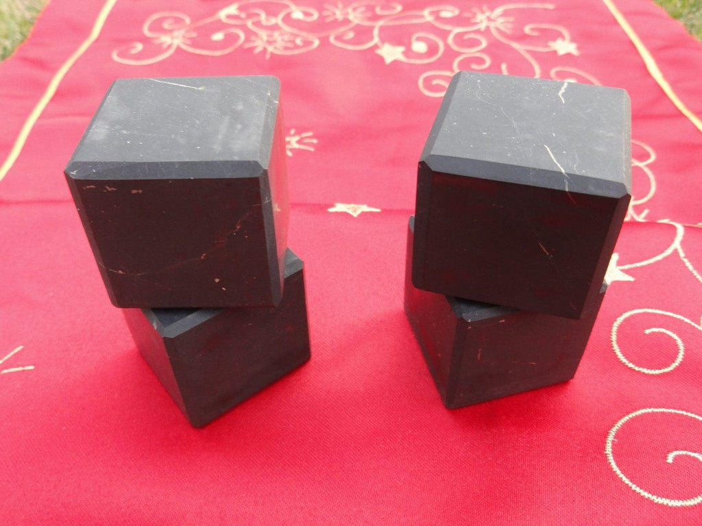 RADIATION ELIMINATING SHUNGITE Cube~ - Earth Family Crystals