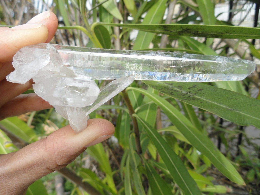 High Vibration Extra Clear CATHEDRAL QUARTZ CLUSTER From Brazil* - Earth Family Crystals