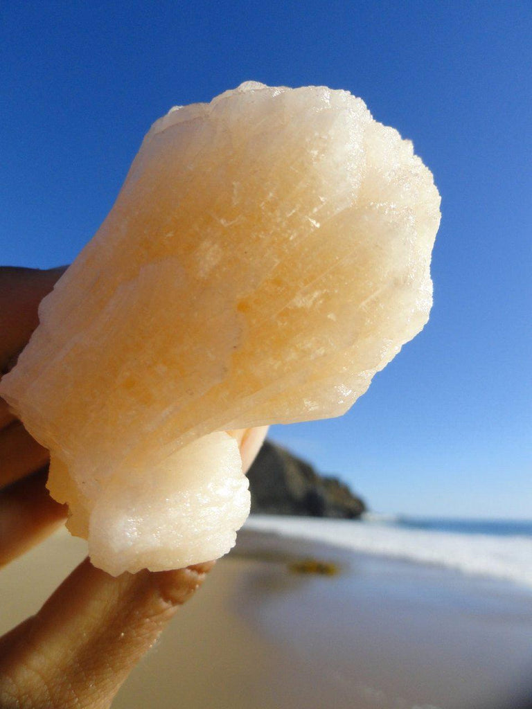Cotton Candy Pink STILBITE Crystal From India* - Earth Family Crystals