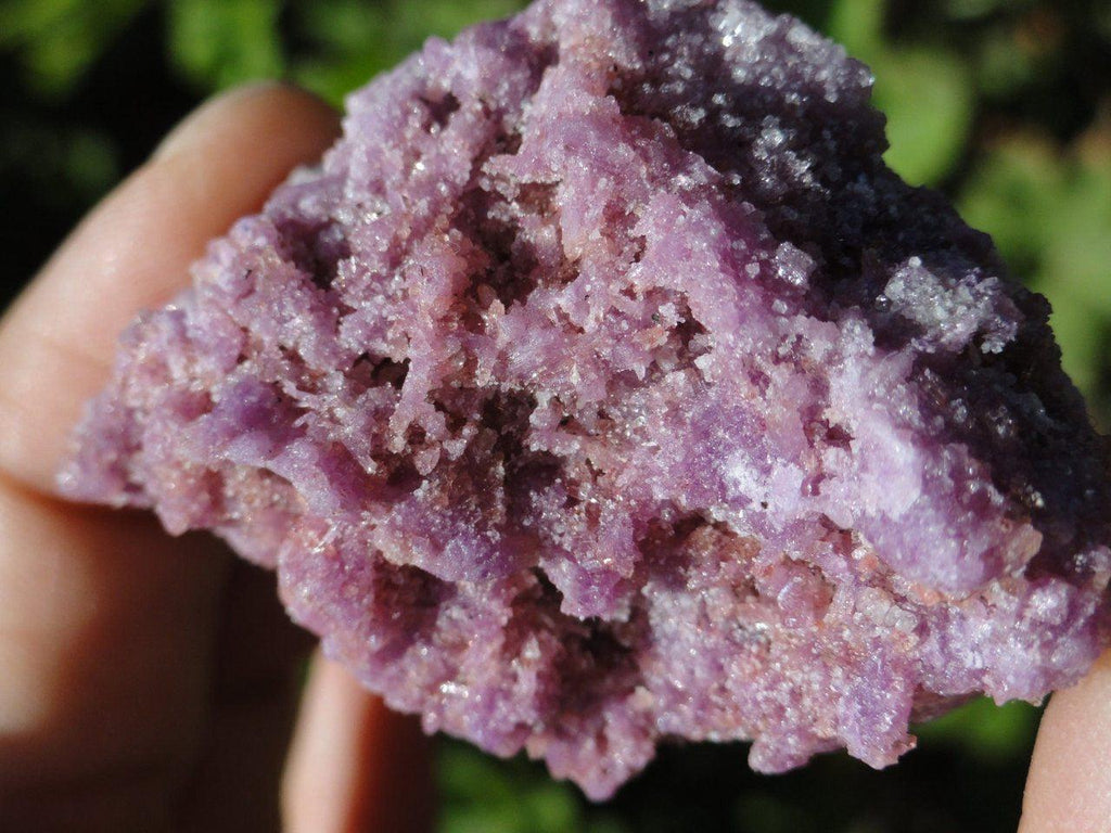 Exotic Sparkly Lilac VESUVIANITE From Quebec* - Earth Family Crystals