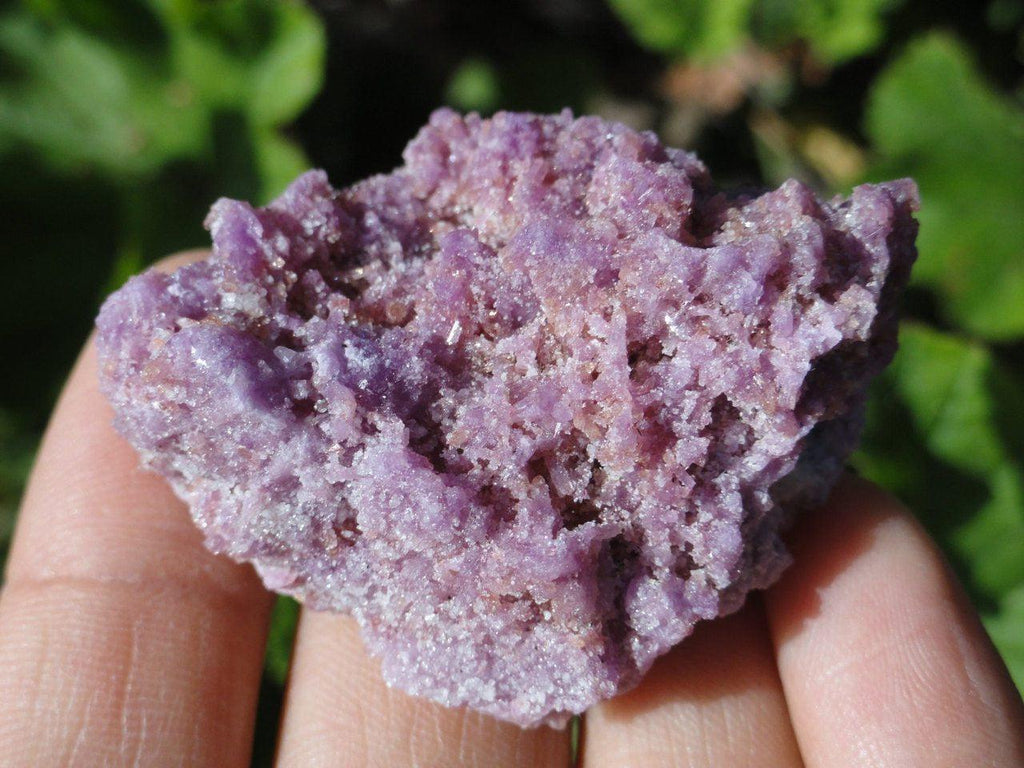 Exotic Sparkly Lilac VESUVIANITE From Quebec* - Earth Family Crystals