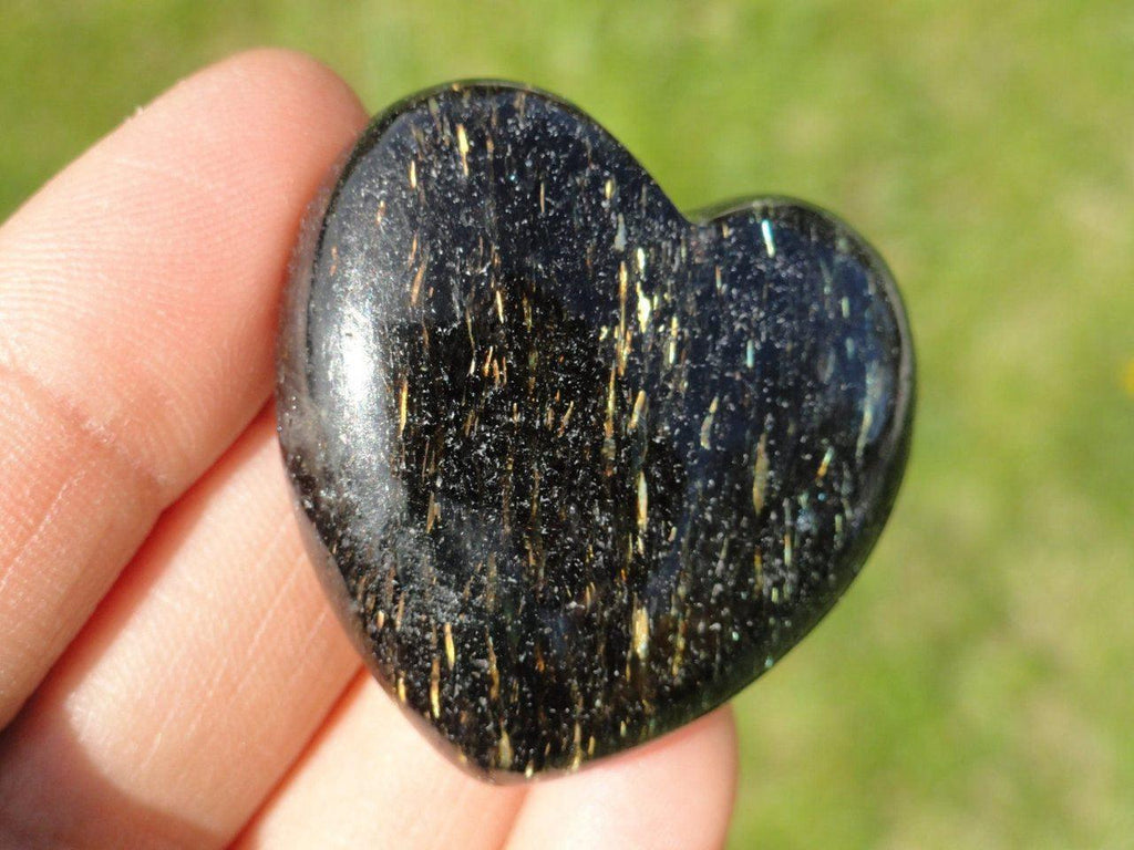 Mysterious NUUMMITE HEART~Discovery, Protection,Opportunities* - Earth Family Crystals