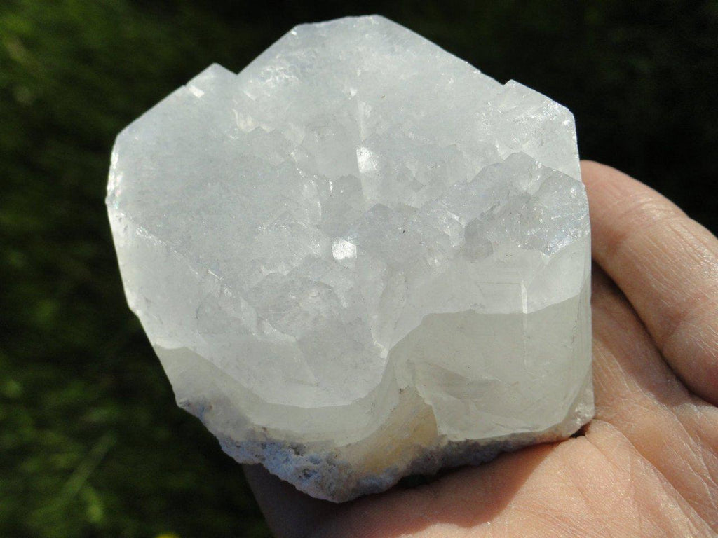 Chunky & Unique CLEAR APOPHYLLITE SPECIMEN** - Earth Family Crystals
