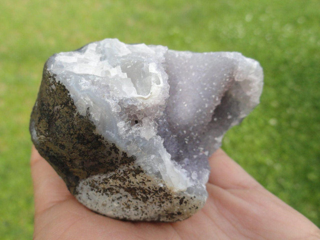 Druzy AMETHYST SPECIMEN From India~Stone of Protection, Creativity, Wisdom* - Earth Family Crystals