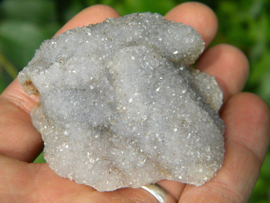 Unusual Sparkling Chalcedony & Quartz Specimen* - Earth Family Crystals