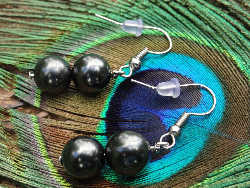 EMF Protective Russian SHUNGITE EARRINGS* - Earth Family Crystals