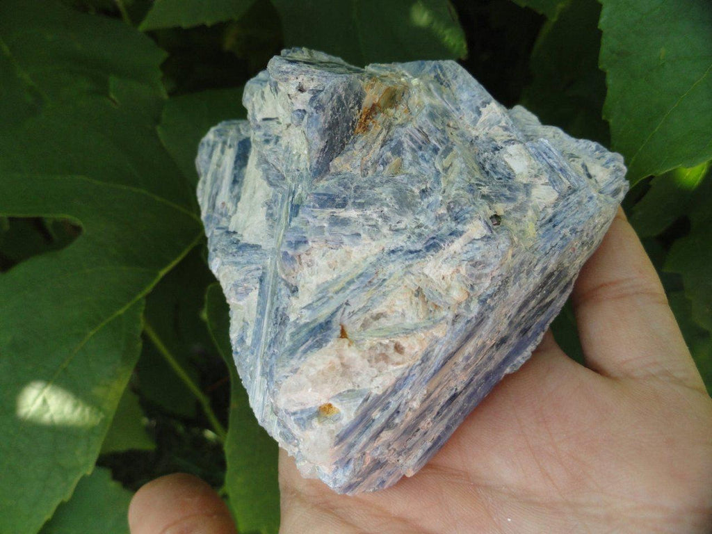 Large Beautiful BLUE KYANITE SPECIMEN From Brazil* Hippie Magic Healing Reiki Blue Stone Throat chakra - Earth Family Crystals