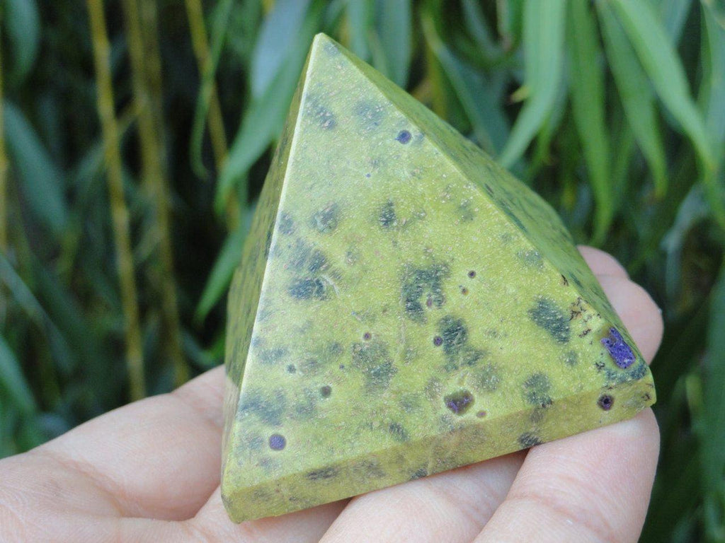 Australian ATLANTISITE PYRAMID~ Stone of a Relaxed attitude, Inner Peace, Protection from negativity* - Earth Family Crystals