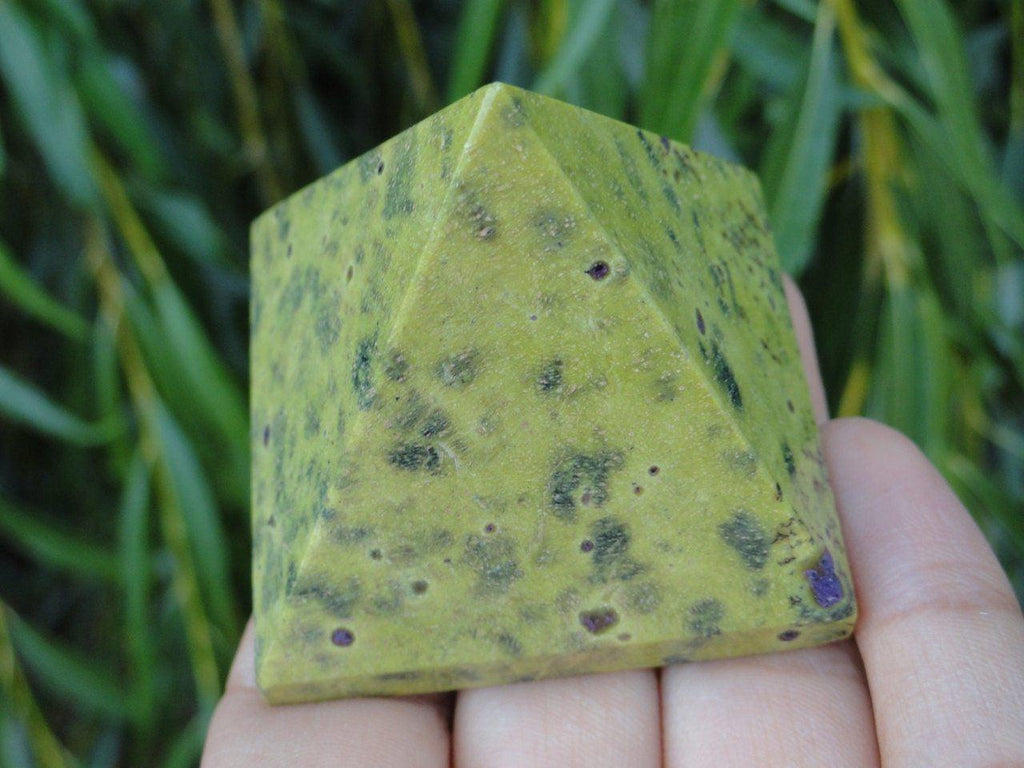 Australian ATLANTISITE PYRAMID~ Stone of a Relaxed attitude, Inner Peace, Protection from negativity* - Earth Family Crystals