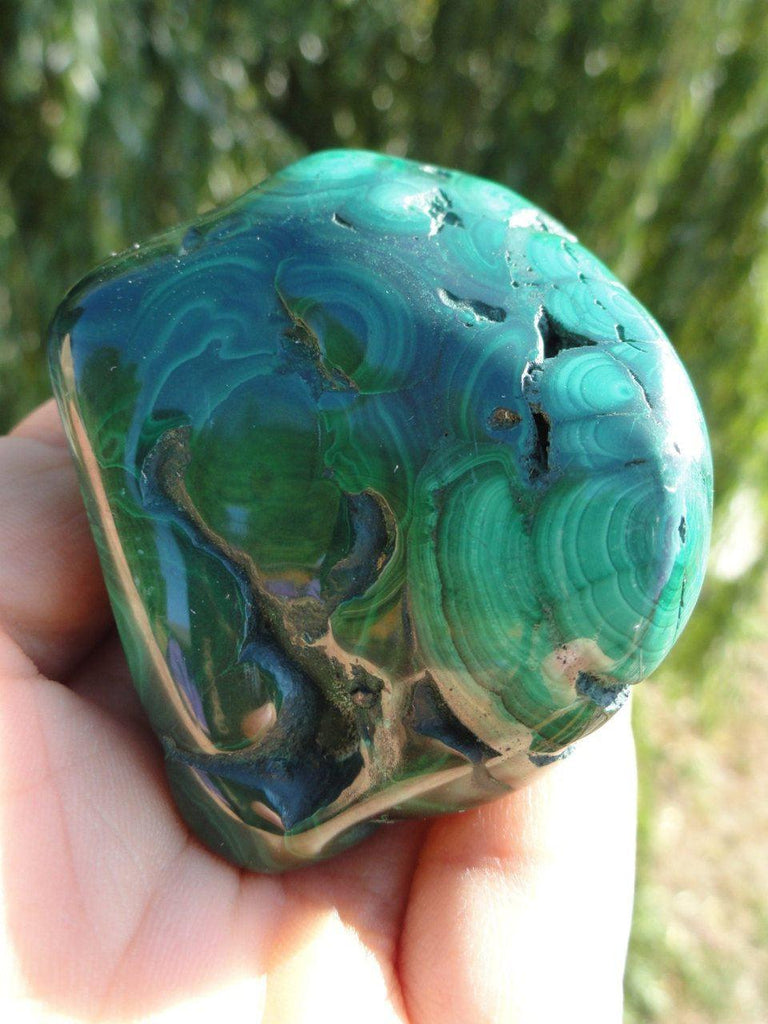 Striking Green MALACHITE Specimen* - Earth Family Crystals