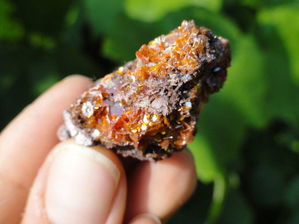 Sparkling Bright orange WULFENITE SPECIMEN From Rowley Mine, Arizona* - Earth Family Crystals