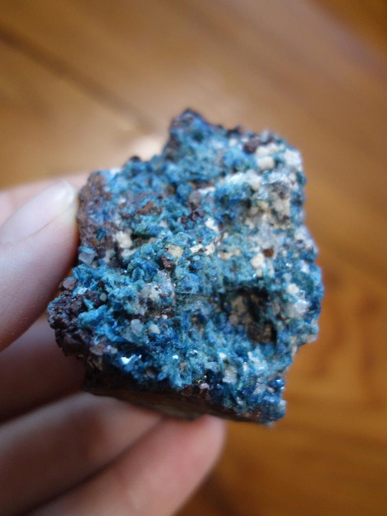Rare! Gorgeous Natural Blue Lazulite Specimen From Yukon, Canada - Earth Family Crystals