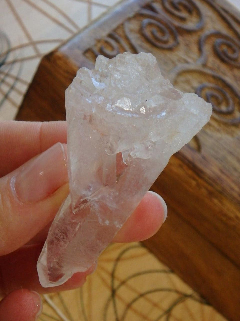 Lemurian Seed Quartz Cluster From Brazil - Earth Family Crystals