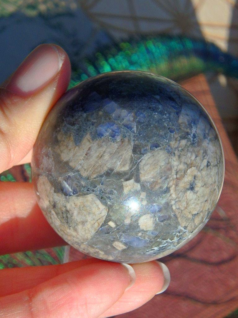 Unique Llanite Gemstone Sphere From Brazil - Earth Family Crystals