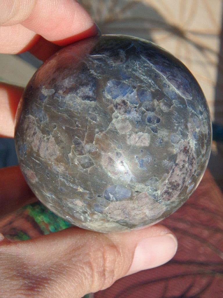RESERVED For ALESHA~ Interesting Patterns~ Llanite Gemstone Sphere 6 - Earth Family Crystals
