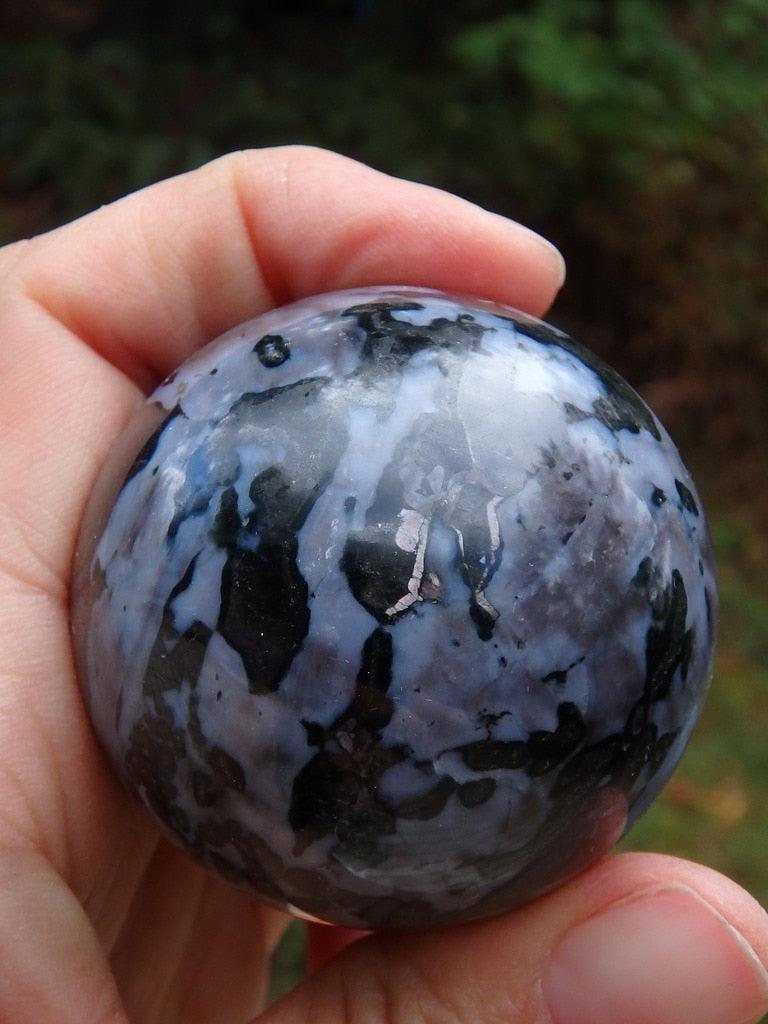 Fascinating Patterns Mystic Merlinite Sphere - Earth Family Crystals