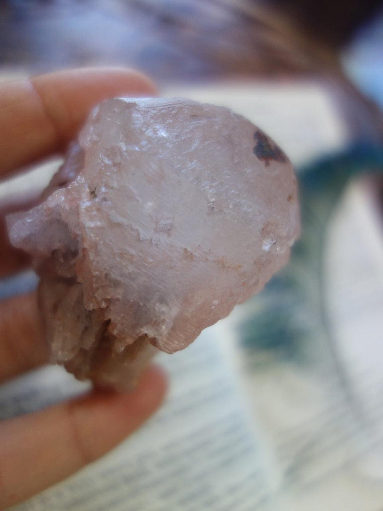 Record Keepers Galore! Healing Pink Nirvana Ice Quartz Specimen From The Himalayas - Earth Family Crystals